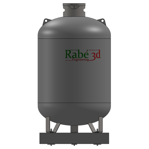 Réservoir GPL 1000 L vertical