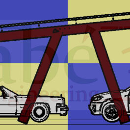 Charpente parking B 10X15m