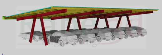 Charpente parking B 10X15m – Image 3